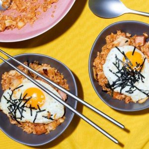 Receta: arroz frito con kimchi (김치볶음밥)