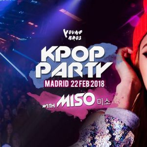 K-Pop & K-Hiphop Party x MiSO en España en febrero