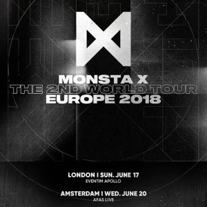 MONSTA X hará parada en Madrid el 23 de junio