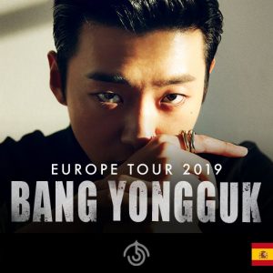 ¡Sorteo de una entrada doble para el concierto de Bang Yongguk en Madrid!