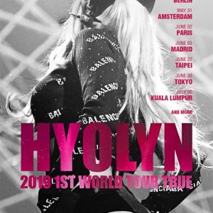 [CANCELADO] Hyolyn en concierto el próximo junio.