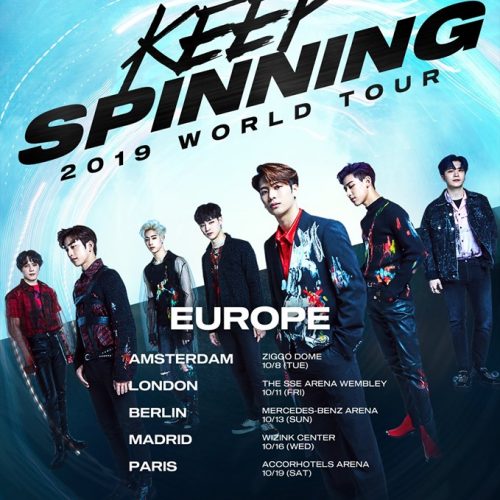 GOT7 en el WiZink Center de Madrid el 16 de octubre