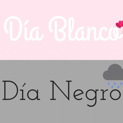 Día blanco/día negro