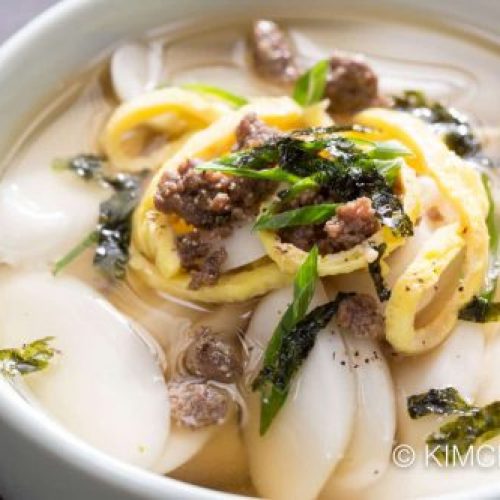 Receta: Tteokguk (떡국)