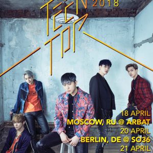 Teen Top visita de nuevo Europa en abril