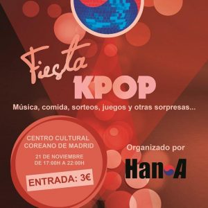 ¡Kpop Night en Madrid, en el Centro Cultural Coreano!
