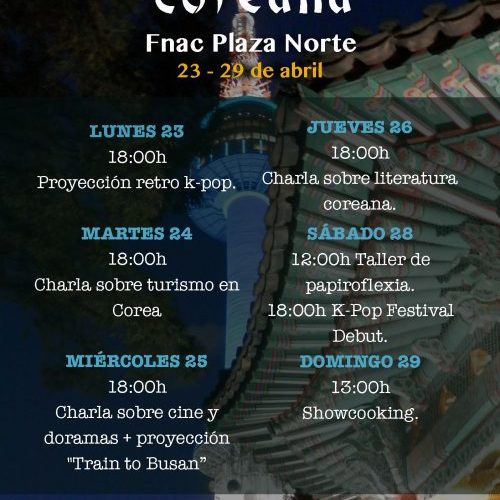 Semana cultural coreana en Fnac Plaza Norte