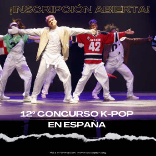 Inscripciones para el 12º Concurso K-POP en España