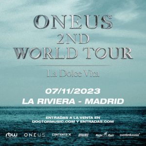 ONEUS en concierto en Madrid
